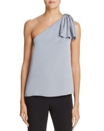 MILLY Cindy One-Shoulder Top at Bloomingdales